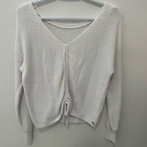 Hollister White Sweater